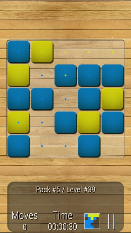 Quadrex - The puzzle game about scrolling tile blocks to form a pattern picture.