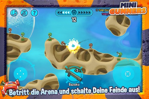 MiniGunners - Multiplayer Battle Arena screenshot 2
