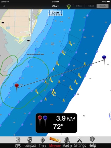 Adriatic N. Nautical Chart Pro screenshot 2