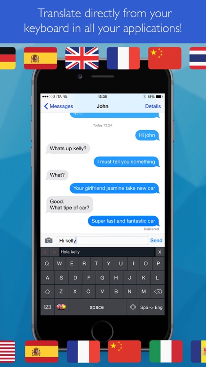 Keyboard Translator Pro ( your text translator to/from English, Spanish etc ... )