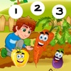 123 Count-ing & Learn-ing Number-s First Class: My little Garden: Free Education-al Game-s for Kid-s and Babies