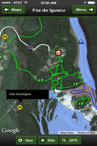 Foz do Iguacu Trail Map Offline screenshot 2