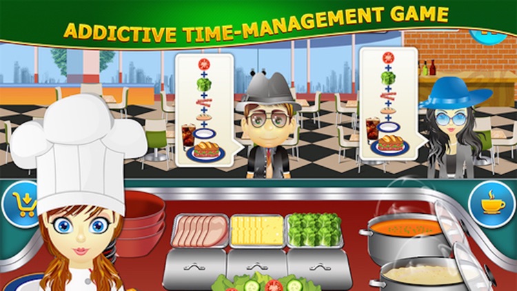 Cooking Dash  - Donut and ice cream maker, Fast Food Shop & Restaurant Saga