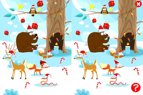 A Christmas Tale: a game to learn and play for children with animals of the snowy wood screenshot 4