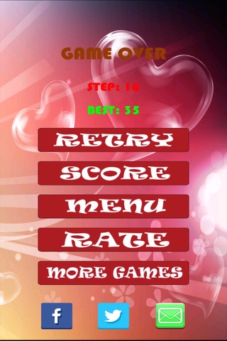 Love Tiles For Valentine’s Day 2015: Tap Kiss Game free For iPhone screenshot 4