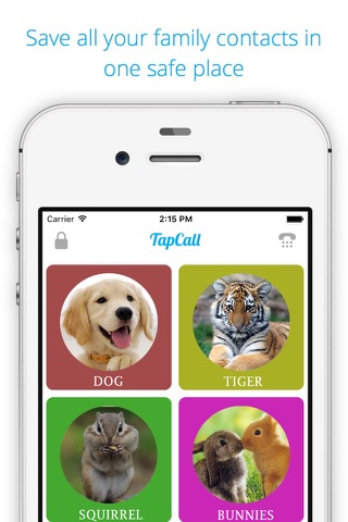 TapCall - Easiest way for your kids to reach you screenshot 2