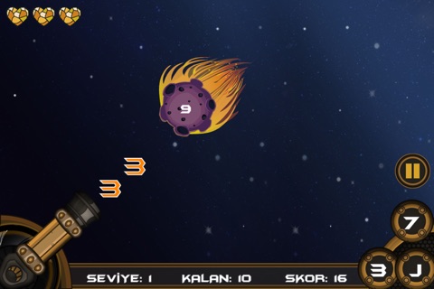 Meteor - Matematik Savunması screenshot 4