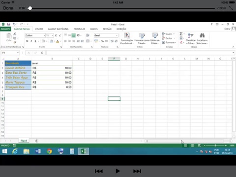 Tutorial for Excel 2013 HD Grátis Português screenshot 2