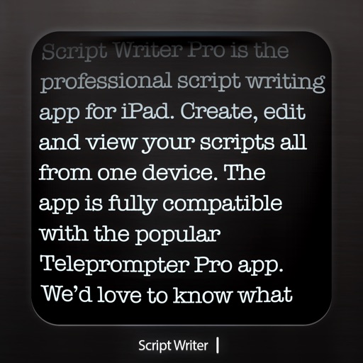 Script Writer Pro icon