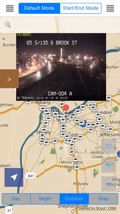Kentucky Offline Map & Navigation & POI with Real Time Traffic Cameras Pro