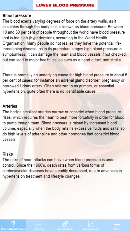 Lower Blood Pressure - The Natural Way