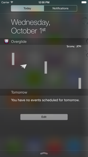 ‎Overglide - Widget Game Screenshot