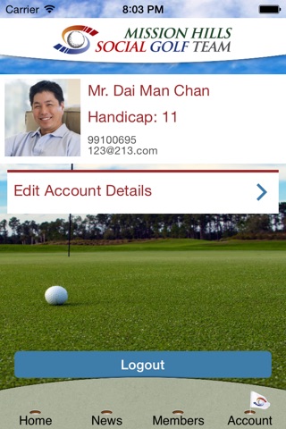 Mission Hills Social Golf Team screenshot 3