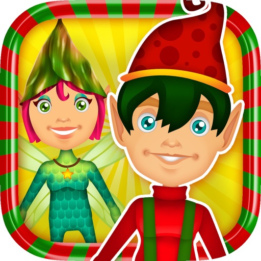 Name My Santas Amazing Little Helper North Pole Magic Builder Elf Design Game - Advert Free App Icon