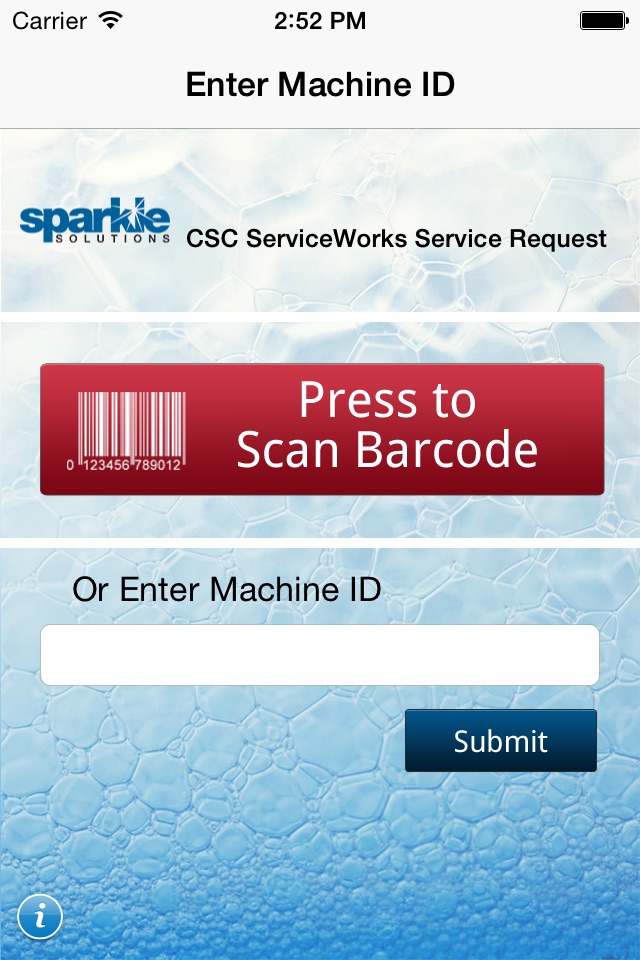 Sparkle Service Request App screenshot 2
