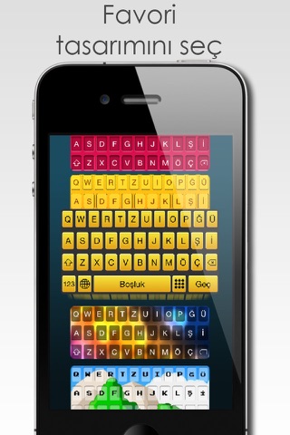 Renkli Türkçe Klavye - Klavyeniz için Tasarım Temaları screenshot 3