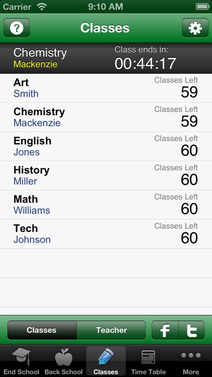 School Countdown - A Smart Class Timetable for Teacher and Student screenshot-3