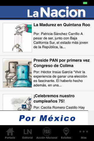 Revista La Nación screenshot 2