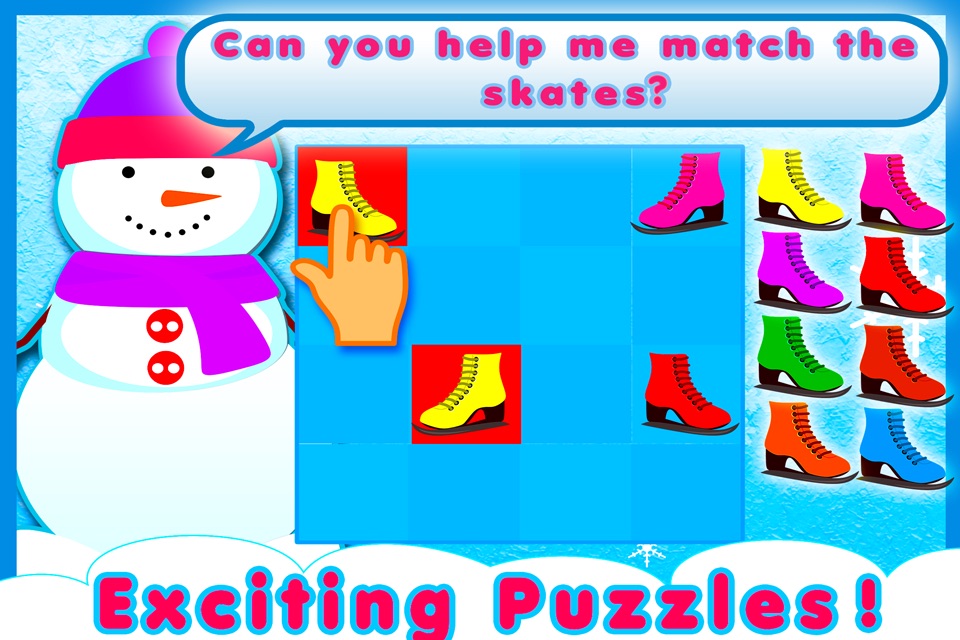 Frozen Preschool - Free Educational Games for kids & Toddlers to teach Counting Numbers, Colors, Alphabet and Shapes! screenshot 3