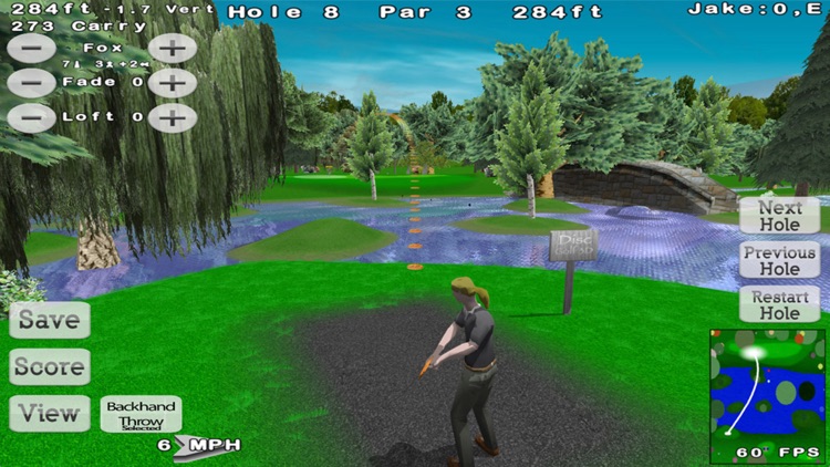 Disc Golf 3D Lite screenshot-3