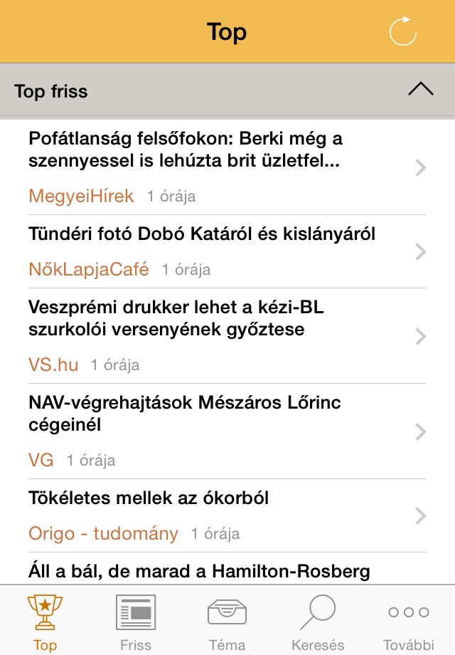 Hírkereső 2.0 screenshot 2