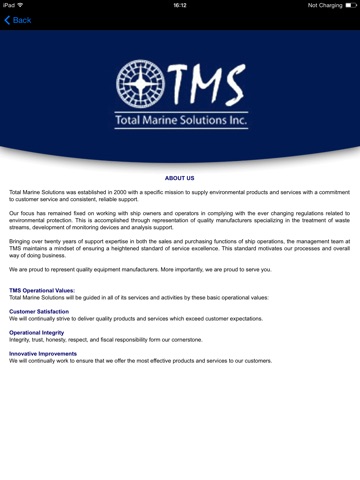 Total Marine Solutions Inc. HD screenshot 4