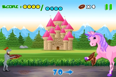 Pony Donut Toss -  Little Magical Unicorn Challenge- Free screenshot 3