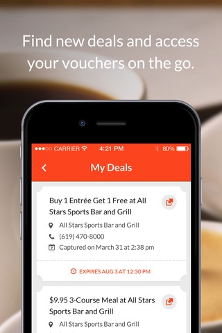 LiveDeal - Restaurant Deals screenshot 3