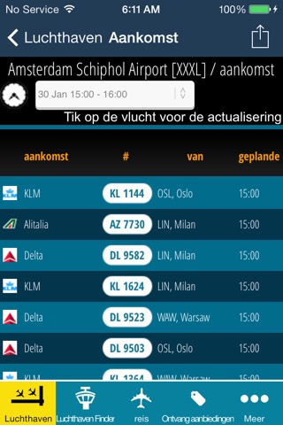 Airport (all) + flight tracker screenshot 3