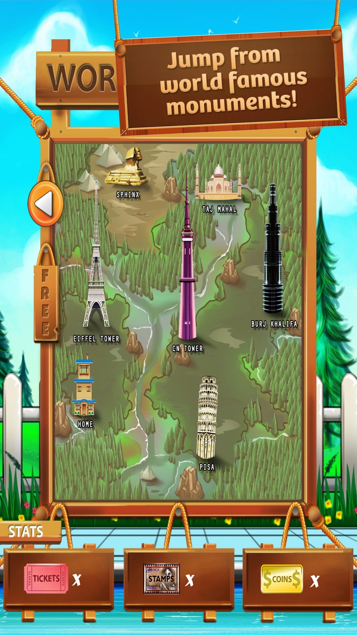 World Tour Stickman High Diving