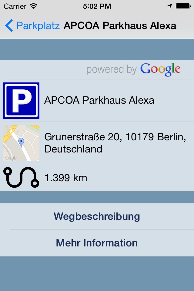 Parking screenshot 3