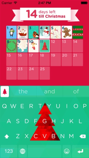 Christmas Keyboard - Countdown to Xmas(圖1)-速報App