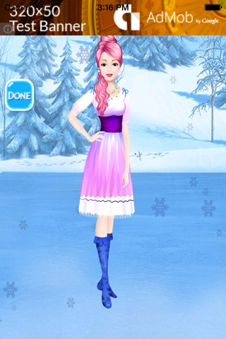 Snow Doll Dressup screenshot 3