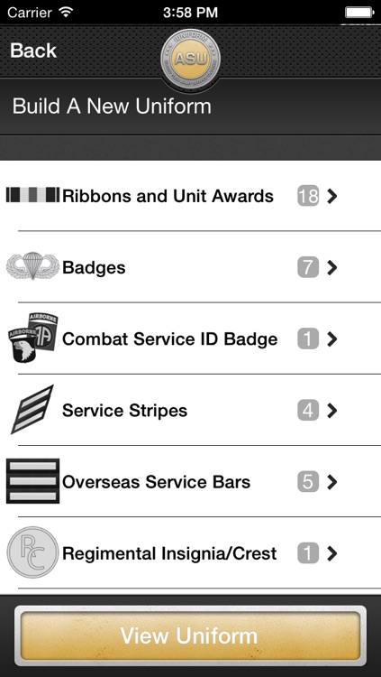 iUniform ASU - Builds Your Army Service Uniform