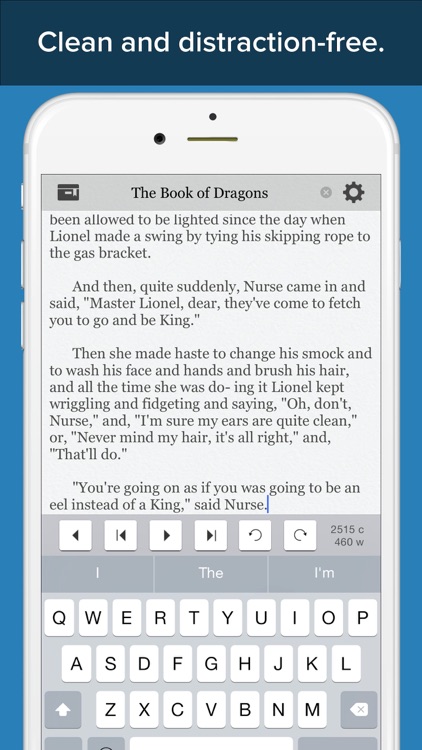 My Writing Desk for iPhone -The Perfect Document Writer & Text Editor with Google Docs™ Sync