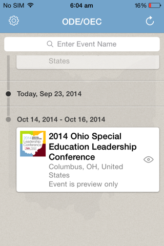 Special Education Leadership Conference screenshot 2