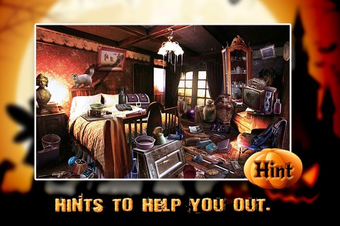 Haunted Halloween Mystery - Hidden Object Mysteries - Free screenshot 4