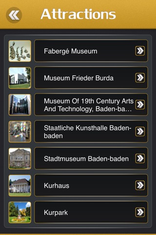 Baden-Baden Offline Travel Guide screenshot 3