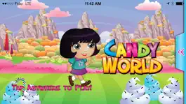 Game screenshot Candy World Run Через волшебную страну Конфеты Free  -  Candy World mod apk