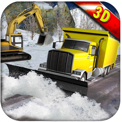 Snow Plow Rescue Truck OP - Cold Winter Snowblower Excavator Street King iOS App