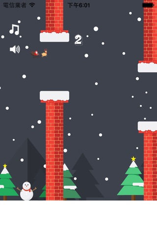 Flappy Papa - Merry Christmas screenshot 2