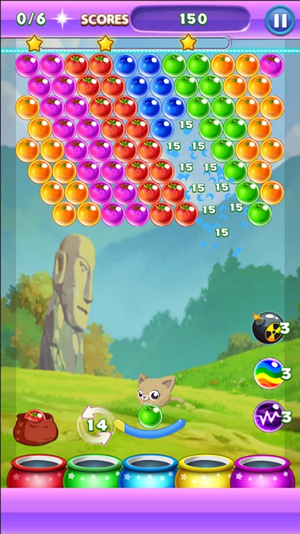 Kitty Bubble Pop GO : Newest Bubble Shooter Pet Recure Puzzle HD 2016