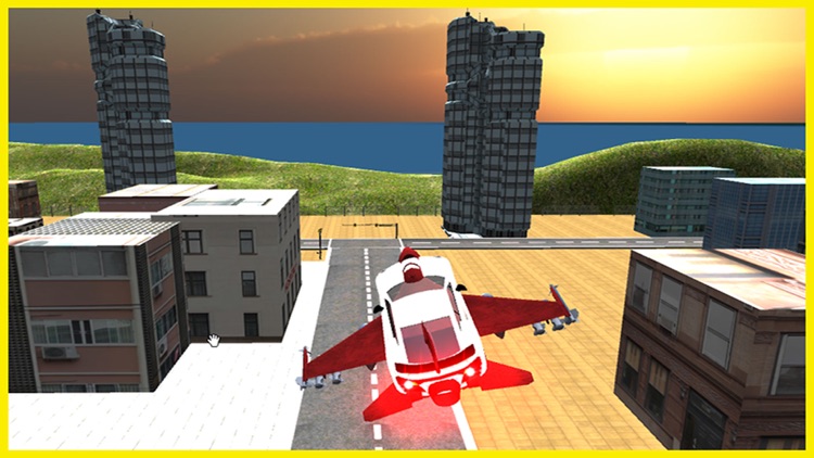 Futuristic F16 Flying Car Pro screenshot-4