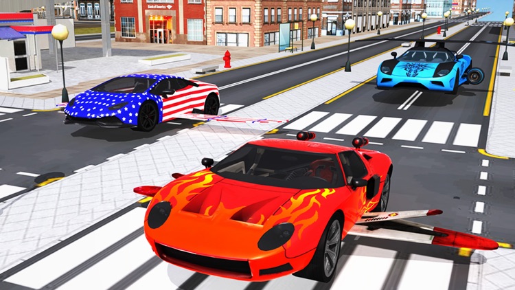 Flying American Car Pilot the Unlimited Driving