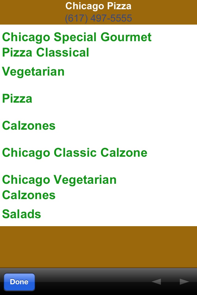 Chicago Pizza (Cambridge) screenshot 2