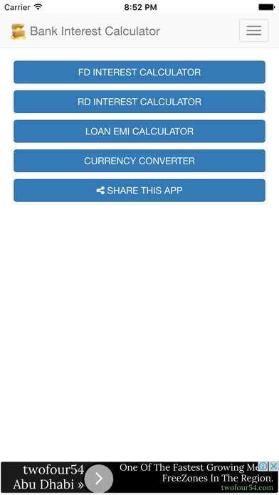 How to cancel & delete Bank Interest Calculator from iphone & ipad 1