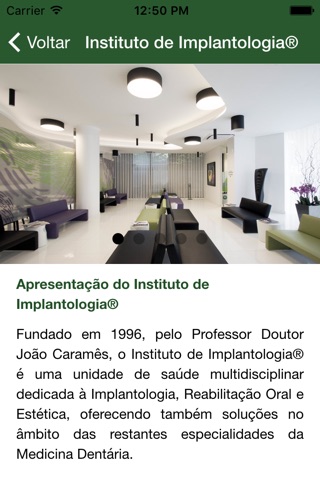 Instituto de Implantologia screenshot 4