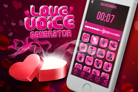 Love Voice Generator – Speech Change.r And Sound Edit.ing App With Cute Effect.s screenshot 3
