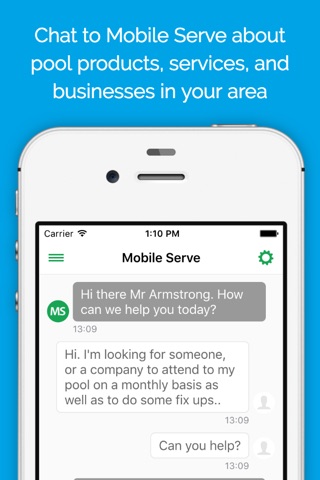 Mobile Serve screenshot 2