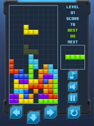 Screenshot 4 Ladrillo [Tetris] iphone